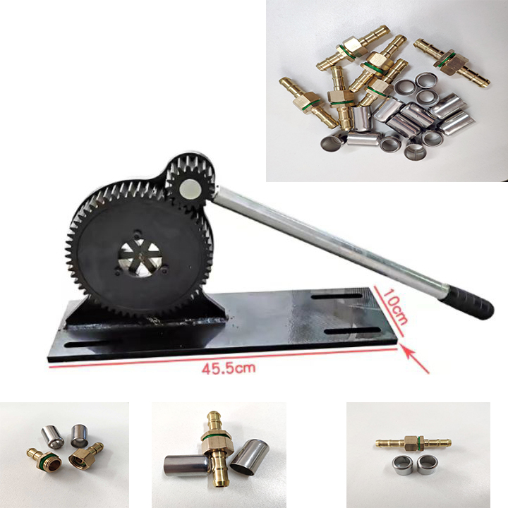 Máy bấm đầu ống dây thuỷ lực, dây rửa xe ..v.v - Ảnh 2