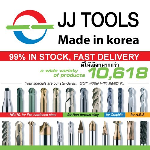 Dao phay JJ Tools - Hàn Quốc